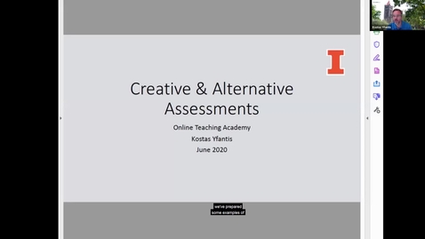 Thumbnail for entry OTA: Examples of Creative &amp; Alternative assessments