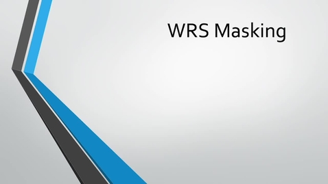 Thumbnail for Word Recognition (Score) Testing with Masking