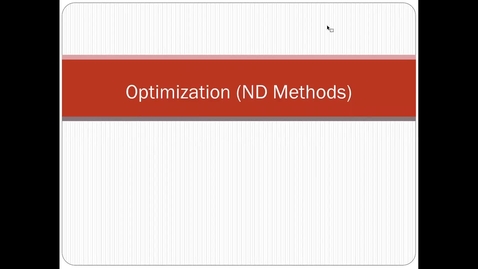 Thumbnail for Optimization-Part3