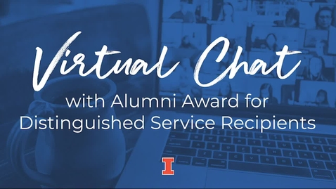 Thumbnail for 2021 Virtual Chat with Alumni Award for Distinguished Service Recipients