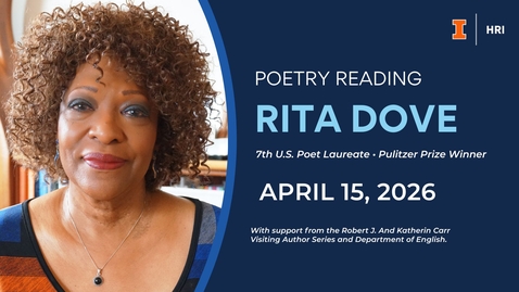 Thumbnail for Rita Dove Poetry Reading