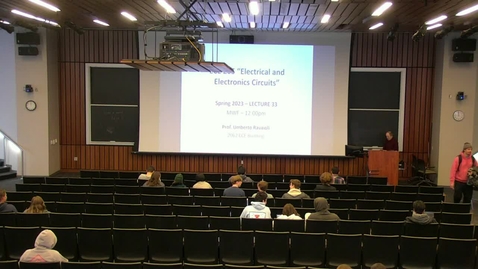 Thumbnail for ECE 205 Lecture 33 - Spring 2023