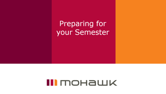 Preparing for your semester