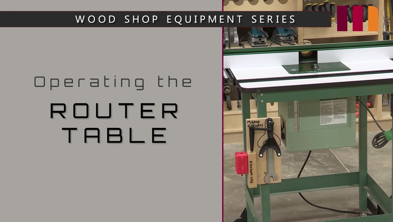 Wood Shop Series: Router Table