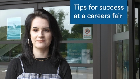 Thumbnail for entry 7 Tips for Success at a Careers Fair