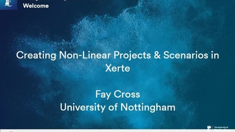 Thumbnail for Non-linear navigation in Xerte