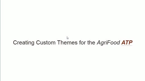 Thumbnail for Custom Themes and Xhibit