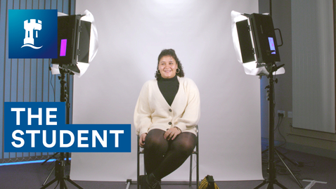 Thumbnail for The Student | Asking people questions as the camera moves closer to their face | Delphine Avraam