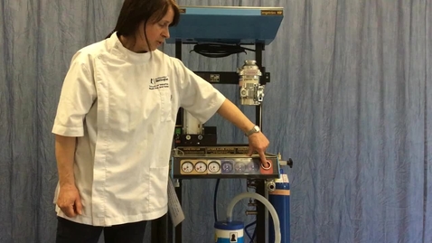 Thumbnail for entry Safety checking an anaesthetic machine including O2 and NO2 alarms