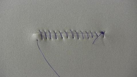 Thumbnail for entry Suturing the linea alba during closure