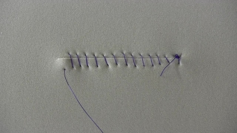 Lembert suture pattern MediaSpace University of Nottingham