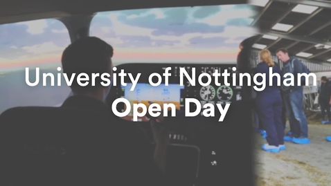 Thumbnail for entry Open Days at UoN
