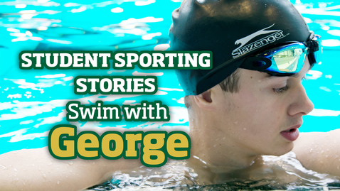 Thumbnail for entry Student Sporting Stories | Pool with George