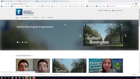 Thumbnail for How to add captions to mediaspace video clips and how to download the transcript