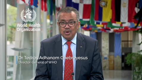 Thumbnail for A message from Dr Tedros Adhanom Ghebreyesus on Nottingham Ambition Giving Day