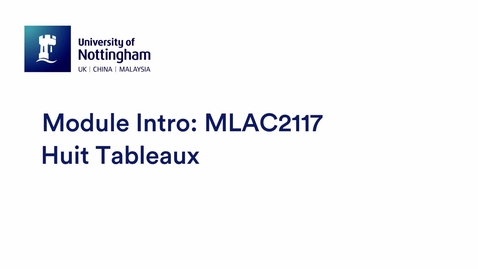 Thumbnail for MLAC2117 Huit Tableaux