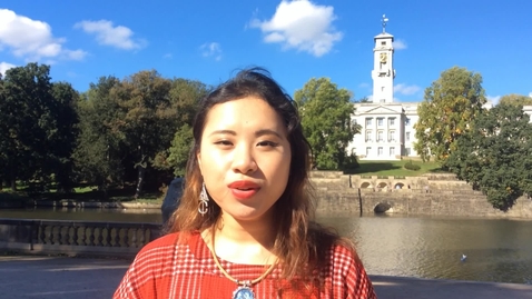 Thumbnail for Ha from Vietnam discusses life at Nottingham