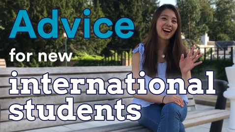 Thumbnail for Vlog: Advice for new international students