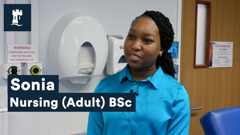 Thumbnail for Interview with Adult Nursing student Sonia