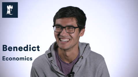 Thumbnail for Student Q&amp;A: Economics student Benedict