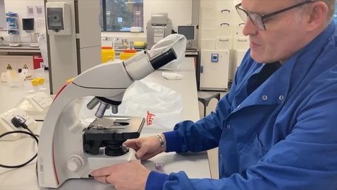 Thumbnail for Brightfield microscope set-up