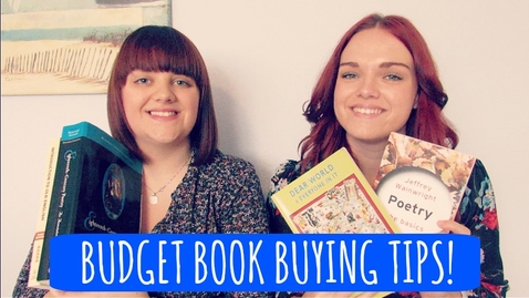 Thumbnail for entry Vlog: Buying uni books on a budget