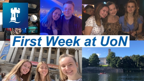 Thumbnail for Vlog: My first week at the University of Nottingham 2020