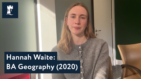 Thumbnail for Hannah Waite, BA Geography (2020)