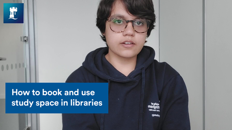 Thumbnail for Vlog: Booking and using space in libraries