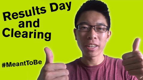 Thumbnail for entry Results Day, Clearing and Adjustment - #MeantToBe