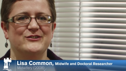 Thumbnail for Lisa Common - Midwifery Alumna 2008