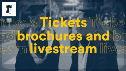 Thumbnail for Graduation: Tickets, brochures and live stream | University of Nottingham