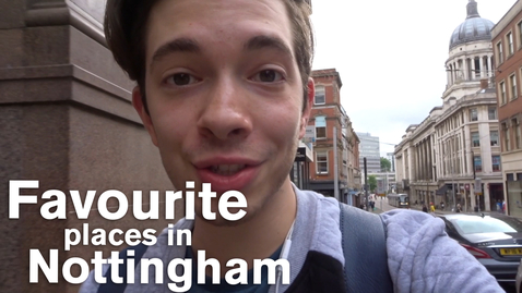 Thumbnail for entry Vlog: Favourite places in Nottingham
