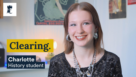 Thumbnail for Clearing | Charlotte - History | University of Nottingham