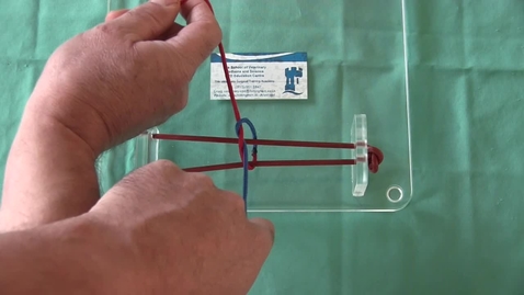 Thumbnail for Errors when tying square knots: Clip 1