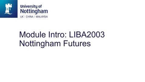 Thumbnail for LIBA2003 Nottingham Futures