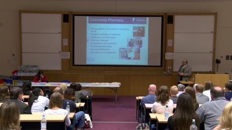 Thumbnail for Welcome to the School of Pharmacy - Tom Gray on career opportunities