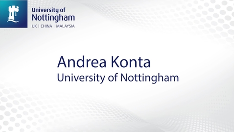 Thumbnail for Andrea Konta University of Nottingham U21/pwc 2020