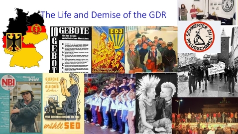 Thumbnail for entry MLAC2133 The Life and Demise of the GDR