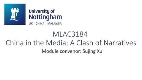 Thumbnail for MLAC3184 China in the Media