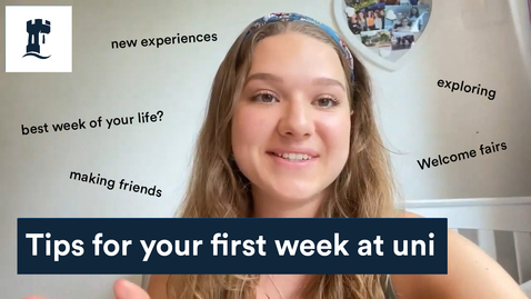 Thumbnail for entry How to make the most of your first week at university