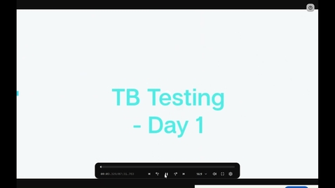 Thumbnail for Bovine TB Test Day 1