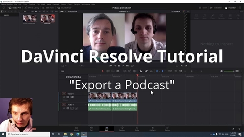 Thumbnail for entry How to Export Podcast in DaVinci Resolve