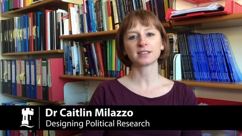 Thumbnail for M12086 Designing Political Research