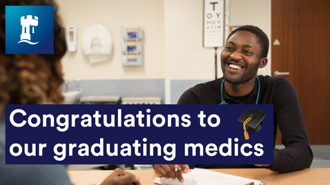 Thumbnail for entry Congratulations to our graduating medics! 🎓🎉