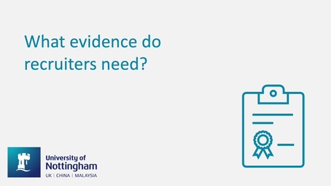 Thumbnail for Applying for jobs outside academia - evidence for employers (2/3)
