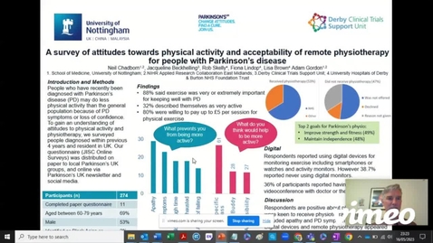 Thumbnail for entry Remote_Physiotherapy_for_Parkinson's_Disease_surveyposter