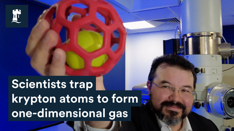 Thumbnail for entry Scientists trap krypton atoms to form one-dimensional gas