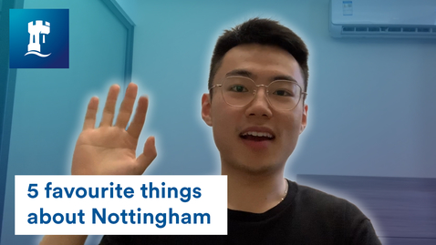 Thumbnail for entry Vlog: 5 favourite things about the University of Nottingham