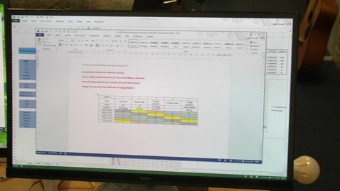 Thumbnail for Excel For Complex Time Tabling